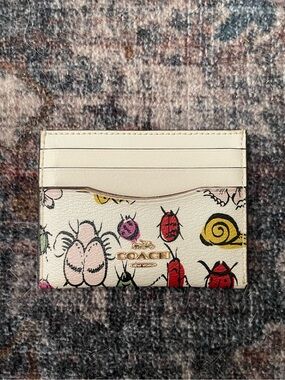 Insect print slim ID case